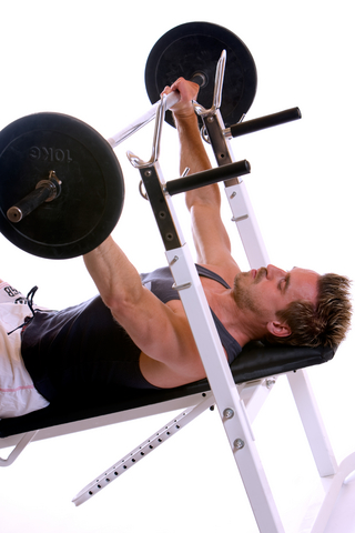 Fitness oefening Bench Press